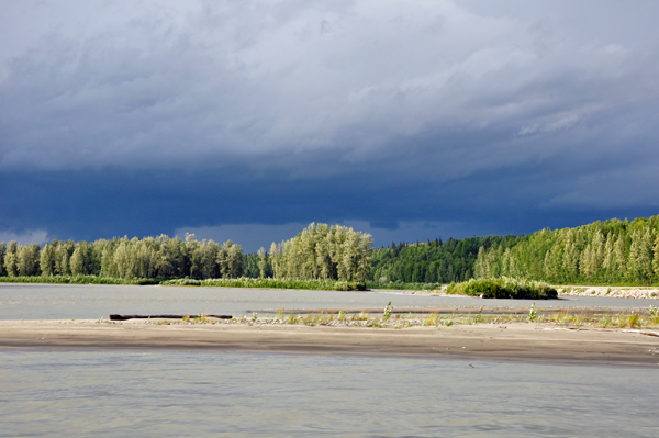 scenery from the jet boat